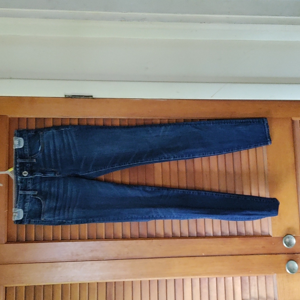 American Eagle outfitters woman size 2 X-long denim jean jeggings